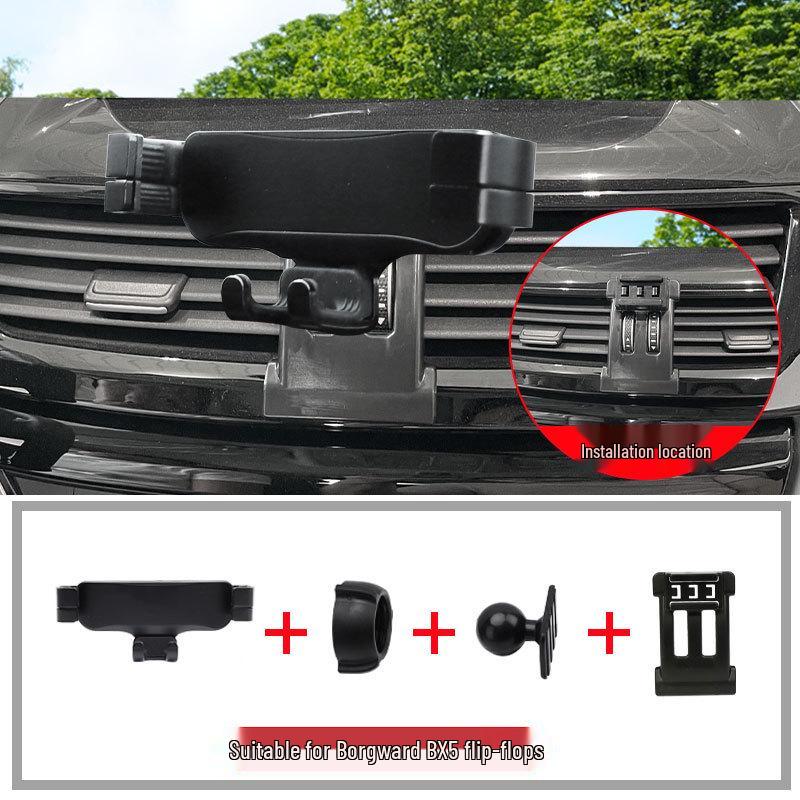 Borgward BX5 Car Phone Holder with Wireless Charging & Navigation for 2016-2020 Models