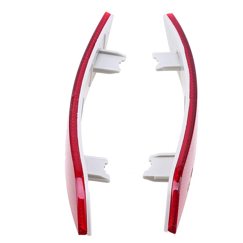 Red Rear Bumper Reflector for BMW 5 Series F10 F18 Sedan 2010 2011 2012 2013 Pre-facelift Tail Warning Lights Strip Decoration