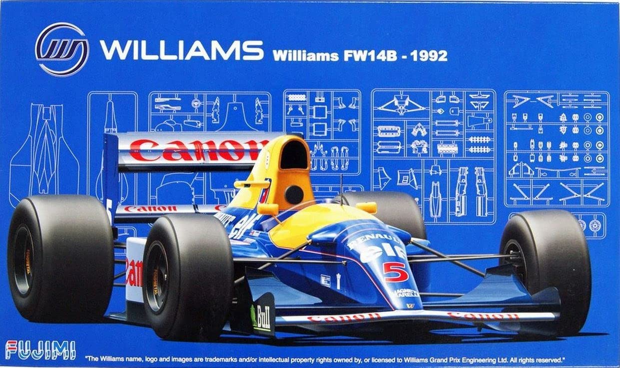 

Fujimi Model Grand Prix Series Williams FW14B 1992 Plastic Model 1/20 No.5