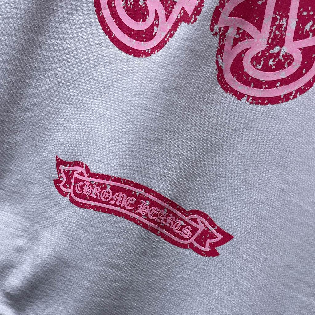 8662 CHROME HEARTS New Spring and Autumn Plus-size Thin Style Classic Style Logo Hooded Sweatshirt for Couples