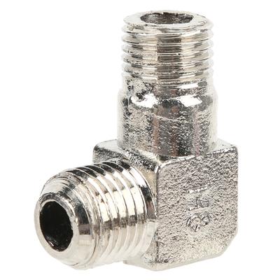 Air Pump Connection Elbow Right Angle Zinc Alloy Thread Pipe Joint Accessories 1 4 X 14
