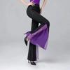 Pantaloni da Ballo Eleganti a Zampa d'Elefante da Donna Pantaloni da Ballo Latino da Sala da Ballo Pantaloni da Danza del Ventre Pantaloni da Allenamento Costume da Esibizione