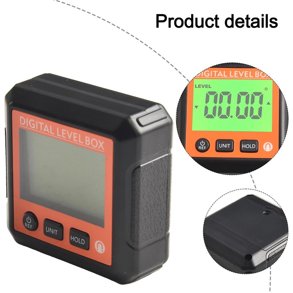 Stable and Accurate Measurements Magnetic Base Digital Angle Meter