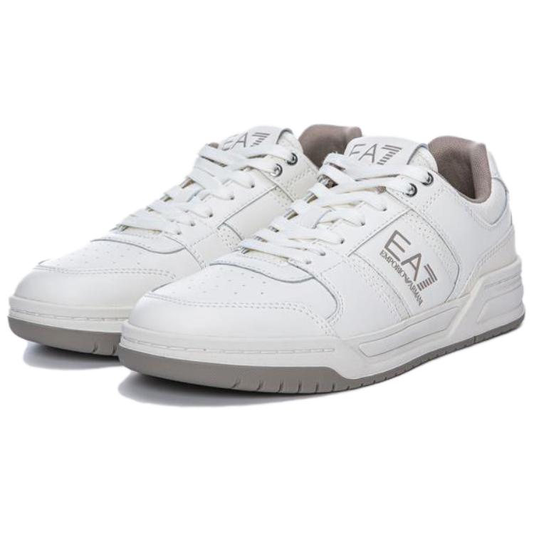Emporio Armani Trendy Versatile Breathable Low-Top Sneakers Unisex sneakers White X8X234-XK422-MZ555