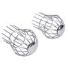 2pcs Gutter Guard Round Downspout Guard Filters 304 Stainless Steel Downspout Protector for Balcony Pipes 75B Drain