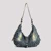 JIAERDI Retro Large Capacity Denim Tote Bag Women Fashionable Casual Crossbody Bags Handbag Ladies Vintage Shoulder Bags 2025