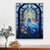 DIY Diamond Painting Beautiful Princess Cross Stitch Kit Mosaic Art Diamond Painting Full Circle Diamond Home Decoration