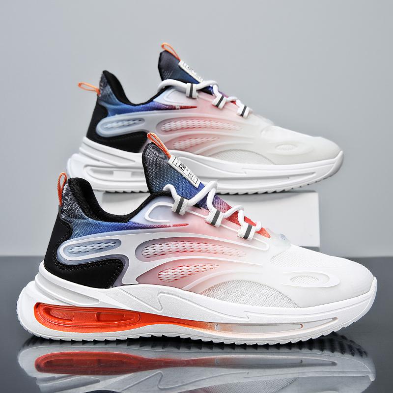 

Men s Shoes 2026 Breathable Trendy Casual Mesh Versatile Sports Student Thick Sole Height Increasing Running 43