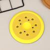 5 Inch 8 Holes Grinder Sandpaper Tray For Disc Grinder Backing Pad Hook And Loop 125Mm Pneumatic Polishing Machine