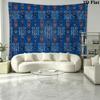 New York Mets Wandteppich Ästhetischer Wandbehang Bedruckter Stoffdecke Dekorative Wandteppiche für Schlafzimmer Wohnzimmer Heimdekoration
