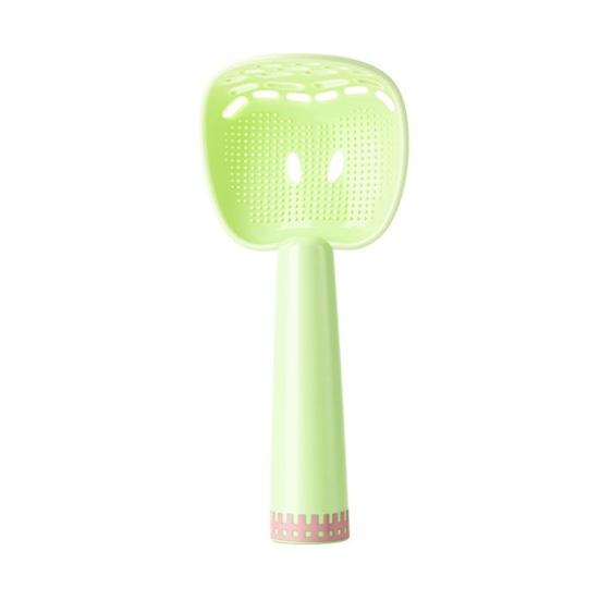 Cartoon Rice Spoon Non-Stick Plastic Rice Spatula Scoop Cooker Food Masher Strainer Spoon Multi-Functional Kitchen Tool for Mashing Fruits Vegetables