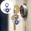 Elegant Alloy Clock Angel Wing Pendant For Phone Case And Keychain Stylish Accessory Handbag Decoration