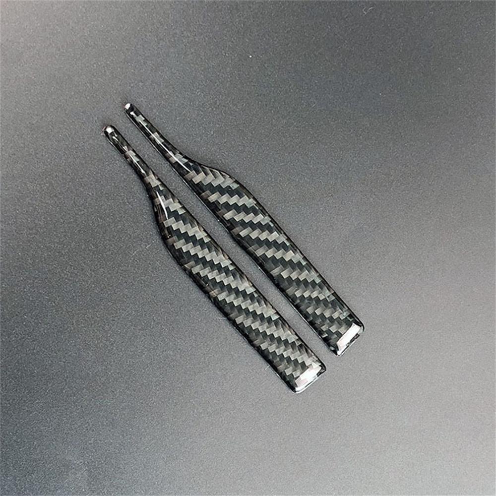 

Rearview mirror anti-collision strip for BMW E90B model solid color real carbon fiber (right)