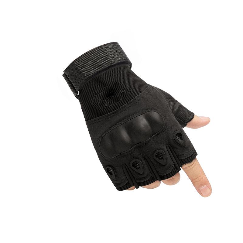 Half-Finger Tactical Gloves for Outdoor Sports, Cycling & Mountaineering – Non-Slip, Wear-Resistant, Fingerless Design