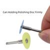 8Pcs Dental Mandrel Soflex Flexi Disc Fit Ra Shank Clip Polishing Disk Chuck