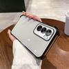 Luxury Shockproof Phone Case For OPPO Reno 12 Pro A16 A16S A17 A54S A53S A5 A9 2020 A36 A76 4G Soft Silicone Transparent Cover