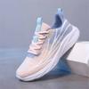 Fashion Thin Heel Thick-heeled Blue Shoes Woman Walking For Jogging Demi-season Sneakers Sports Festival Super Cozy Best Selling