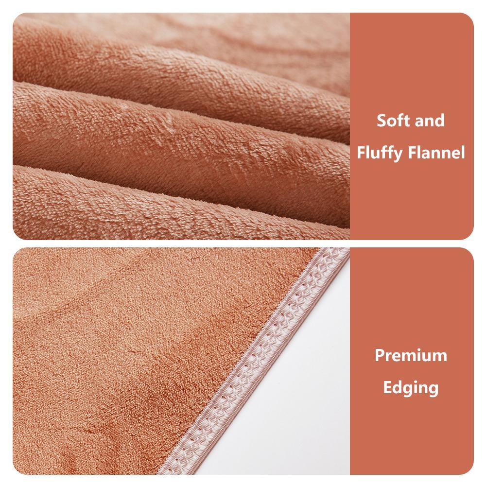 Electric Heated Blanket Heating Pad Warm Blanket Fast Heating Winter Body Warmer Cozy Mattress Cover 180x120cm with 9 Temperature Levels and Timer