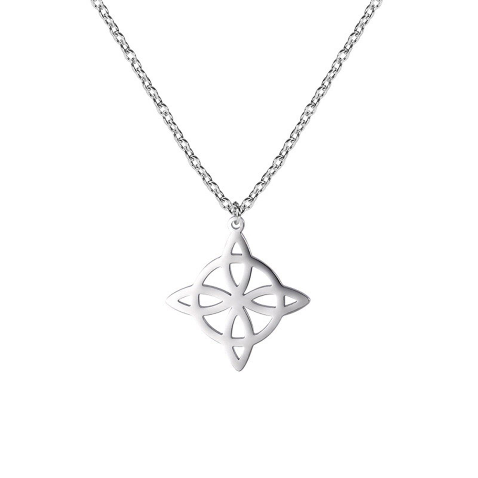 

Pendant Necklace Exquisite Stylish Silver Women Necklace for Daily Wear Dating Parties
