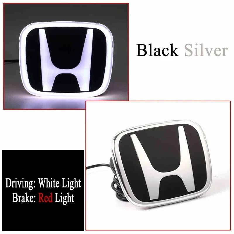 Honda PMMA LED Car Emblem Sticker Front Rear Trunk Light Badge for Accord Civic Odyssey CRV Inspire Amaze Vezel -  Accessories