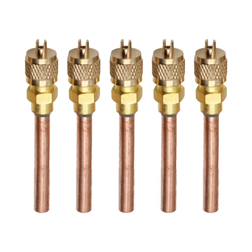 

Efficient 6mm Copper HVAC ServiceAccess Valve Stem Core Refrigeration Check Fluoride Nozzle for Quick Installation A