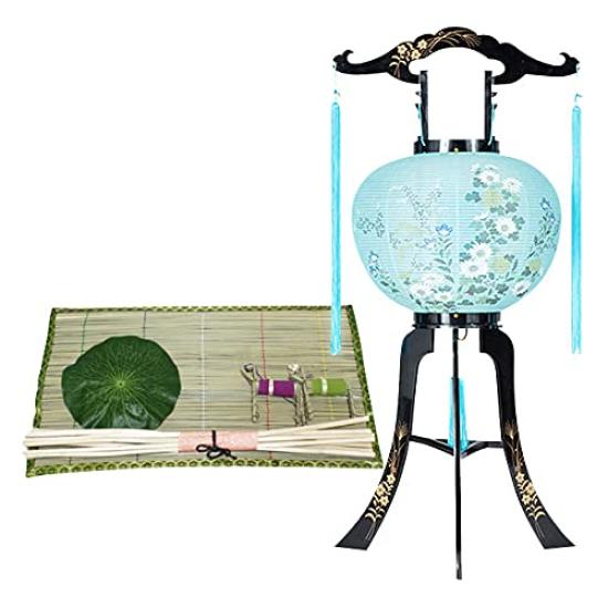 

Kyoto Butsudan Hayashi Bon Festival Lanterns and Obon Supplies [First Obon SetNew Obon Set (2-Piece Set) with Rotating Lantern] First ObonNew Obon