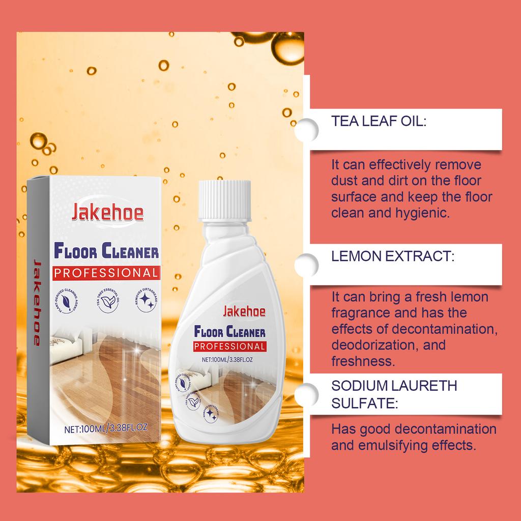 Floor Cleaner Liquid Wooden Floor Decontamination Tile Scratches Polishing Repair Dirt Stain Removal Multi Surface Floor Cleaner