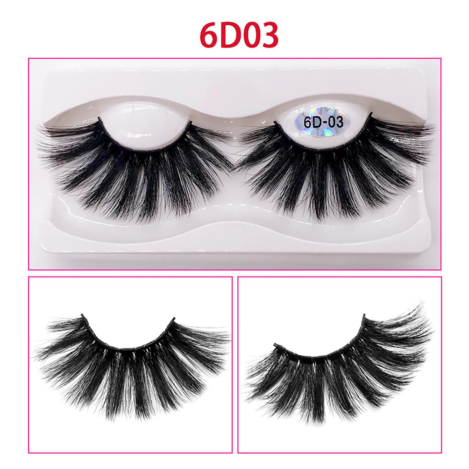 

25MMFalse ресницы натуральные многослойные химические волокна накладные ресницы ресницы чёрный