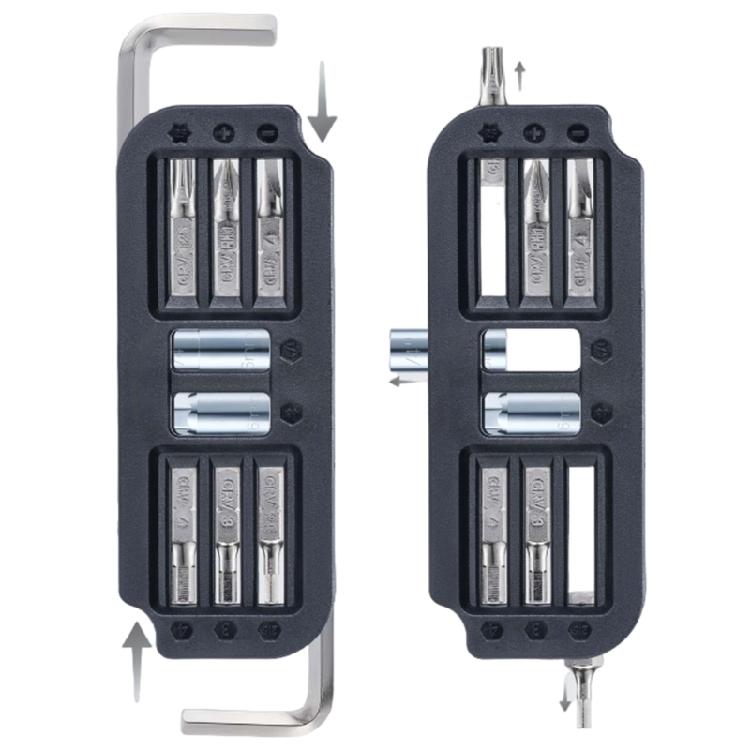 Durability Bicycles Maintenances Tool Portables Socket Multipurpose Wrenches for Beginner and Enthusiasts