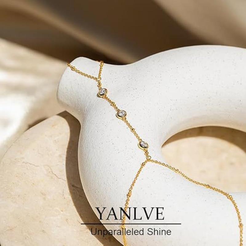 Fashionable Niche-style Women's Golden Finger Chain
