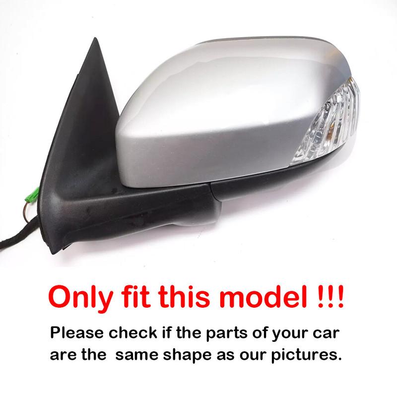 For Volvo XC70 2008-2012 XC90 2007-2014 Car Replacement Rearview Side Mirror Cover Wing Cap Exterior Case Trim Accessories Parts