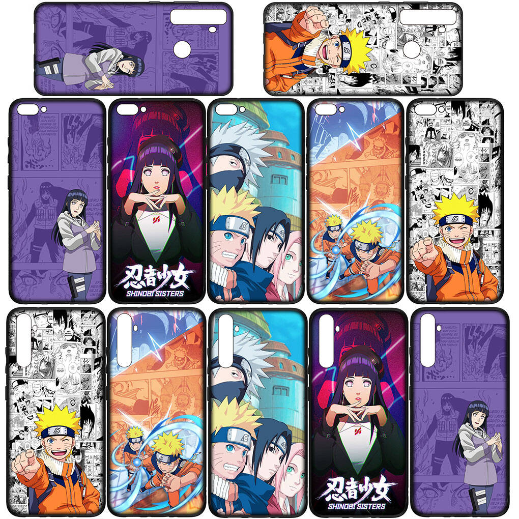 Phone Case for Samsung Galaxy S25 S23 S24 Ultra FE Plus A05 A06 A15 A16 A36 A37 A35 A54 A55 A56 A57 A25 A26 A53 A17 Hinata Hyuga Poster Naruto Cover
