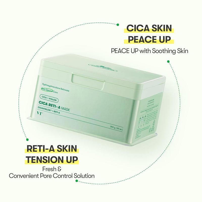 VT COSMETICS Cica Reti-A Mask Sheet 30EA