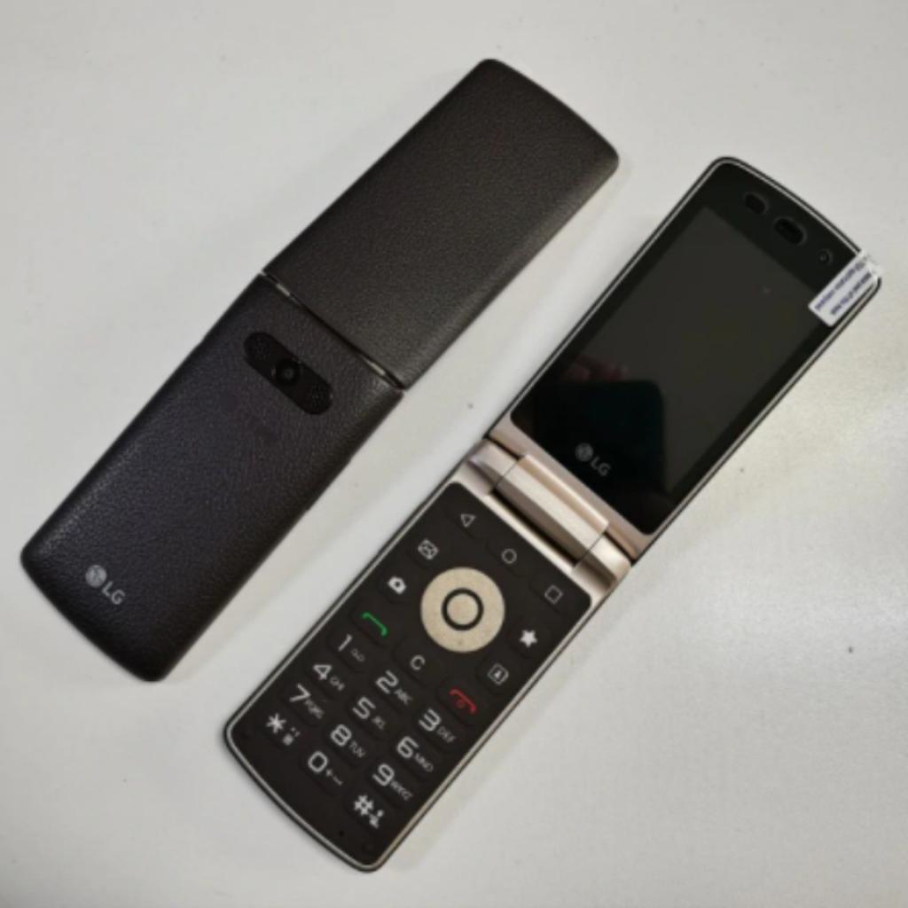 Refurbished LG Wine Smart H410 Original Big Keyboad 4G Flip TouchScreen Unlocked Android Smartphone