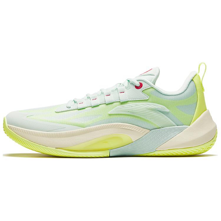 Anta Men Kuangchao 6 Professional Basketball Shoes Light Green Neon Yellow White 912421601Q-6