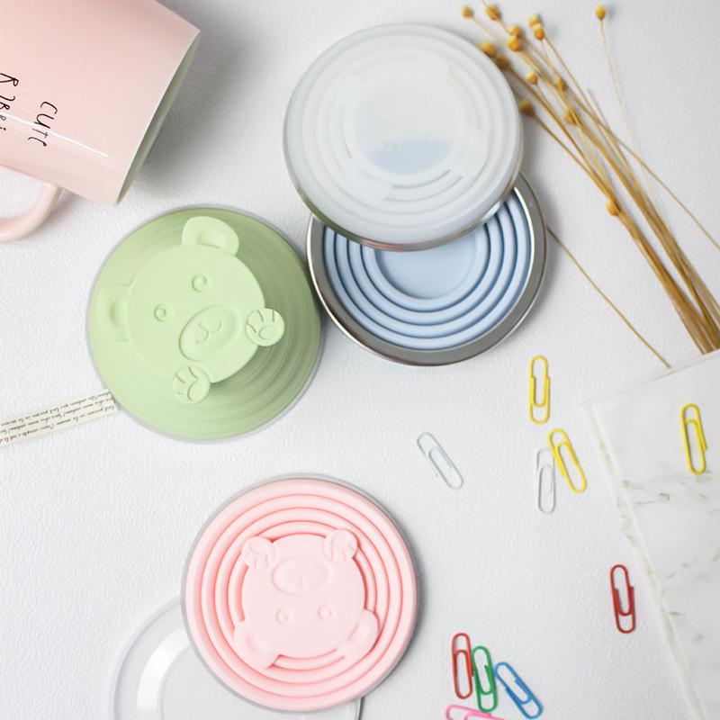 Folding Cup 180ml Food Grade Silicone Water Cup Portable Silicone Retractable Environmental Friendly Drinkware