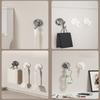 4Pcs Heavy Duty Vacuum Shower Hook Wall Hangers Strong Suction Cup Hook Reusable Bathroom Vacuum Suction Hook