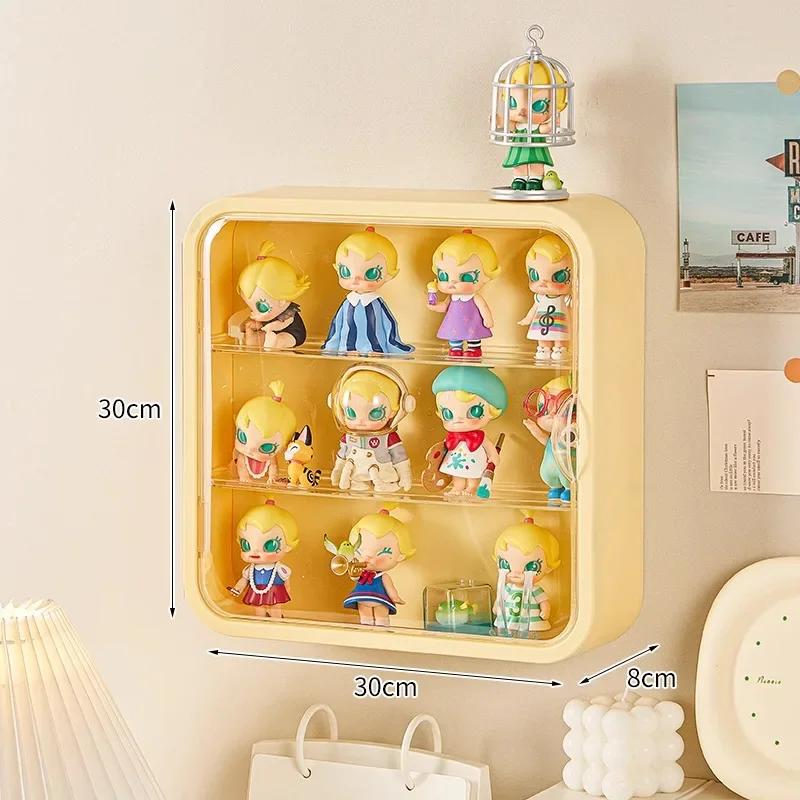 Blind Box Storage Box Wall Mounted Large Capacity Frame Dust-Proof And Moisture-Proof Acrylic Manual Storage Showcase Display