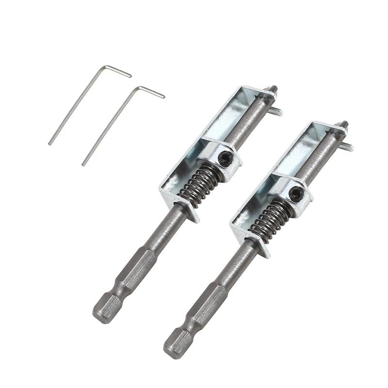 Spring-loaded Screw Holder Drill Bit Anti-drop Screwdriver Bit Fixing Clamp Set, Suitable For Electricians And Home DIY Repairs.