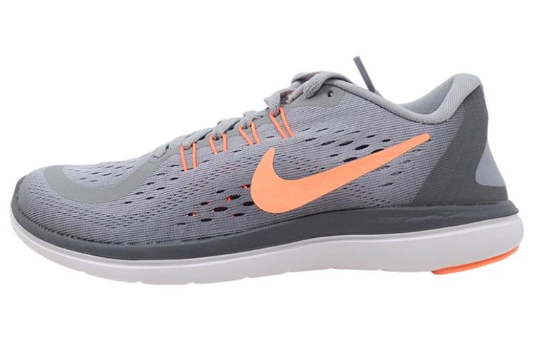 Nike Flex 2017 Rn Wolf Grey Sunset Glow Women s 898476-003 36