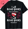 I Heart Books Book Lovers Read More Books Readers TShirt Cotton Unisexs Clothing Graphic T Shirts  Camiseta Hombre