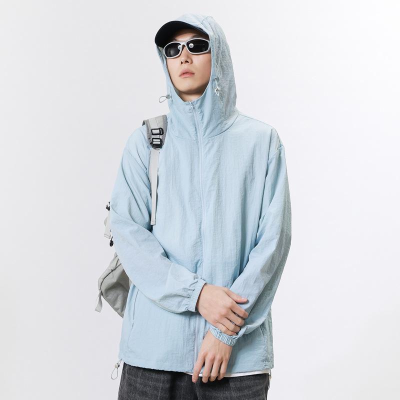 UPF50+ Men's & Women's Summer Hooded Jacket - Quick-Dry, Light, Breathable, Sun-Protective Couple Style