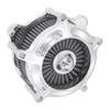Motorräder Turbine Luftfilter Ansaugfilter Chrom Für Harley Sportster XL Touring Softail Dyna EVO & Twin Cam Fatboy FXDLS