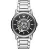 Luigi Black Metal Silver Men's Automatic Watch AR60021