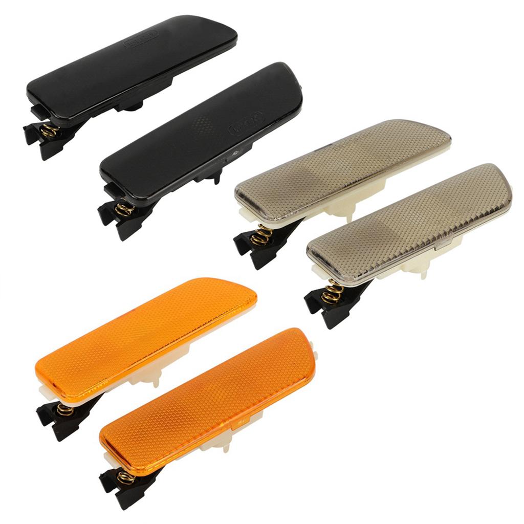 1 Pair Car Front Bumper Side Marker Light Housing Shell for VW Golf MK4 617215181853