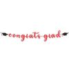 Doctor Nurse Graduation Season Party Decoration Doctor Hat Letter Latte Congrats Grad Flag