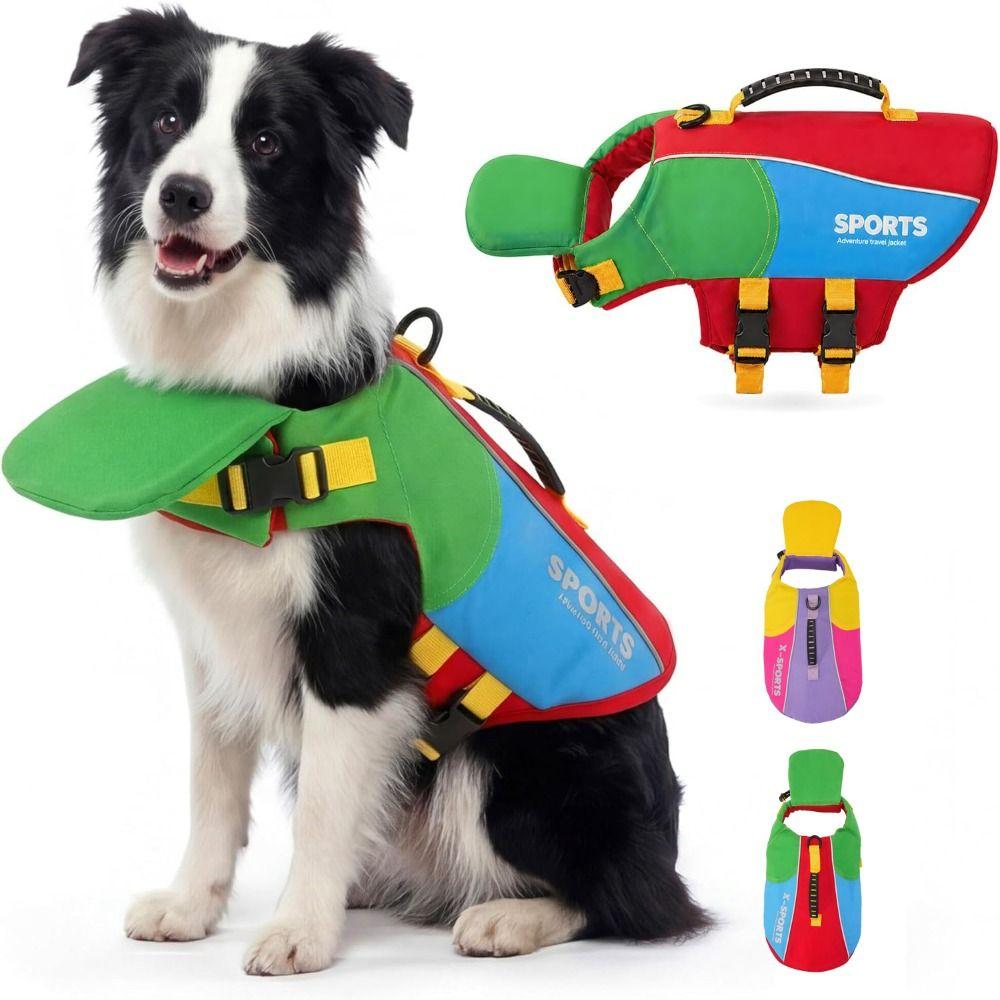 Waterproof Dog Swimming Vest Tear Resistant Pet Flotation Vest Dog Buoyancy Vest Outdoor Water