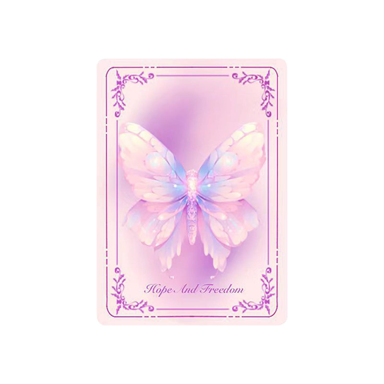 

3D Таро порхающей бабочки, флеш-карта с бабочкой, открытки с летающей бабочкой, растровые открытки с бабочкой, открытки с благодарностью в виде бабочки, персонализированные поздравительные открытки, One Size розовый