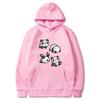 Autumn and Winter Chinese Panda Cartoon Printed Hoodie Classic Style College Style Men's and Women's Hoodies Daily Warm