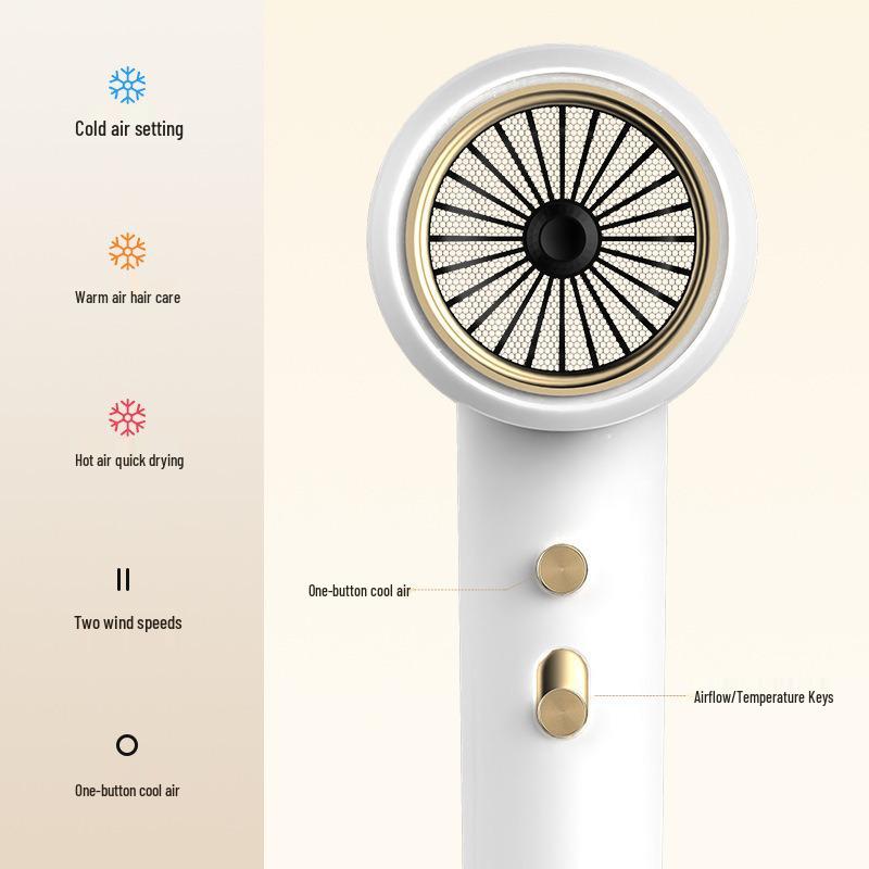 High-Power Hair Dryer with Quick-Dry and Constant Temperature for Home, Salon, and Dorm Use